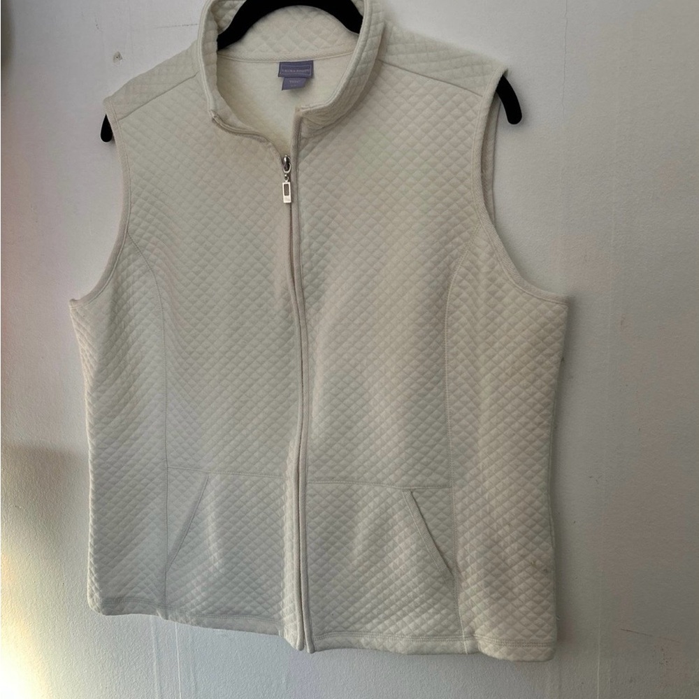 Cream vest size large women’s
